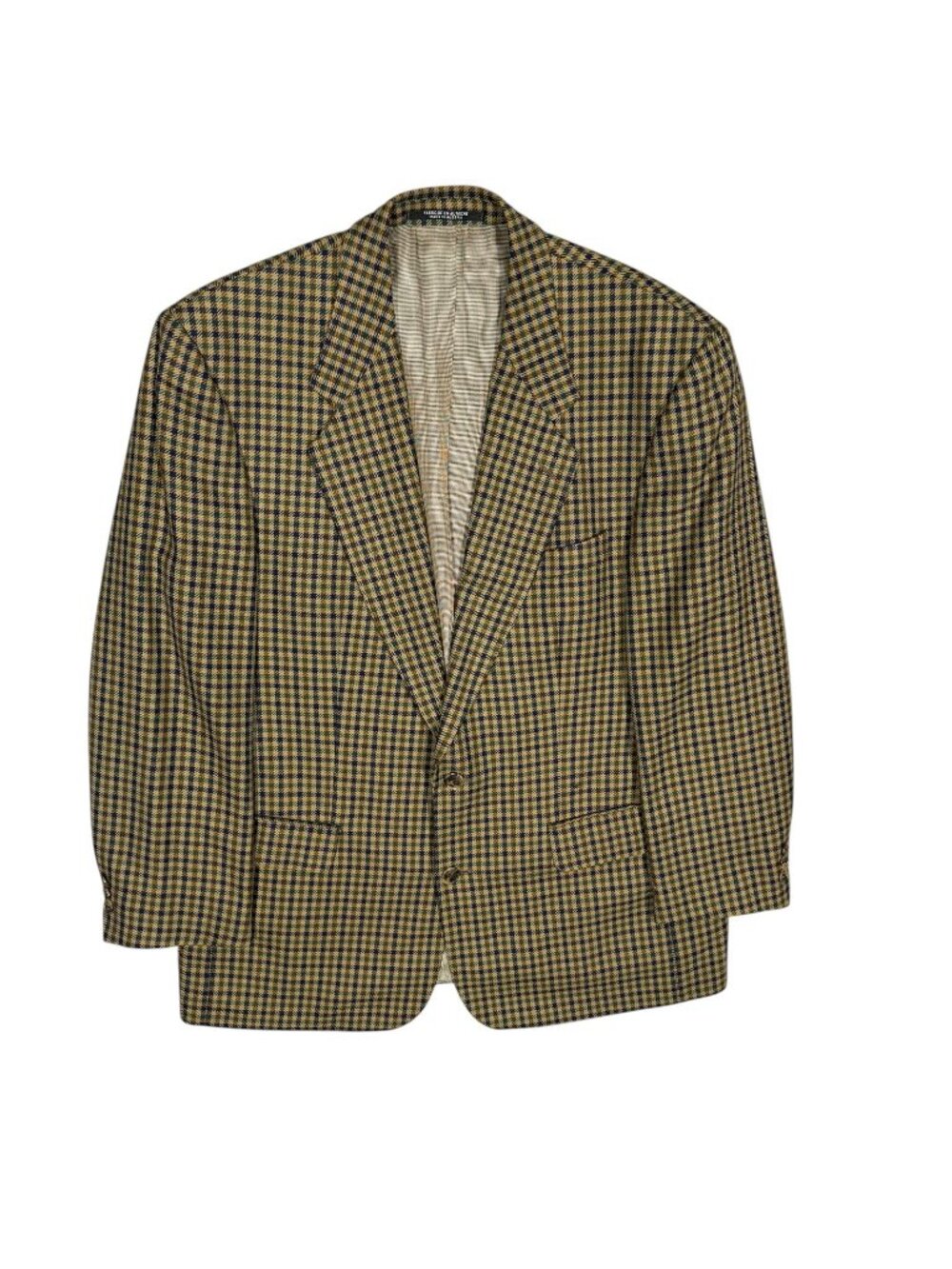 Baumler Wool Blazer Check Sport Coat Multicolor 42R